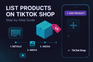 Add products to TikTok Shop